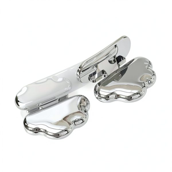 Toilet Seat Lid Lifter werdecade Self Adhesive Cute Clouds Silver-2