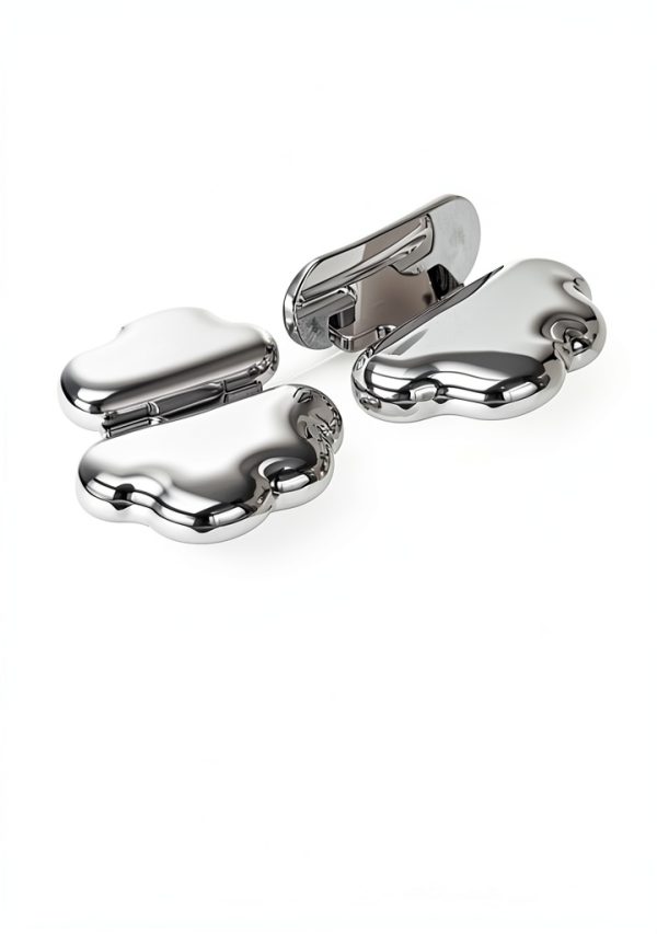 Toilet Seat Lid Lifter werdecade Self Adhesive Cute Clouds Silver-7