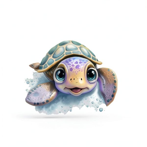 Funny Cartoon Turtle Toilet Cover Sticker Decals,Colorful Turtle Drop Letter Waterproof Toilet Lid Tank Seat Decals Cistern Self-Adhesive Bathroom Wall Sticker-1