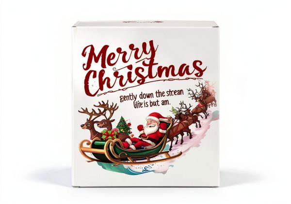 Christmas Toilet Stickers Decals by Generic Colorful Balloon Pattern-6