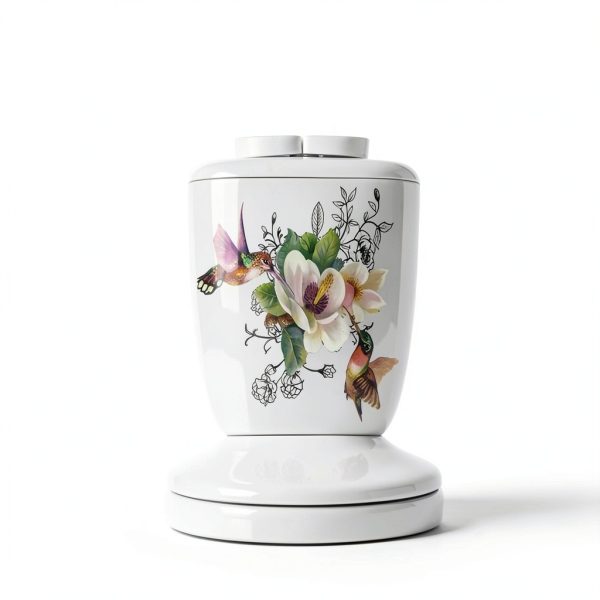 Birds Flowers Butterfly Toilet Seat Lid Stickers BWESOO Waterproof PVC-7